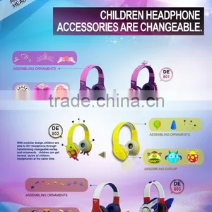 VCOM Professional Children Headphone in Earphone & Headphone Princess Style thumbnail-1