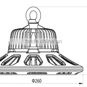 Led Linear High Bay Light 100w 160w 240w Led Smd Super Bright Ufo Light With 3 Years Warranty thumbnail-5