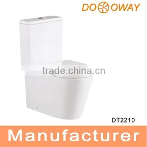 Modern Design Sanitary Ware Washdown Two Piece Toilet Factory DT2210 thumbnail-1