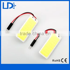 Led Licence Plate Light T10/BA9S Led Car Roof Lamp COB LED Dome Light thumbnail-1