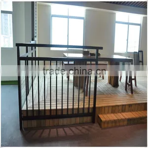 Iron Balcony Aluminium Glass Railings thumbnail-5