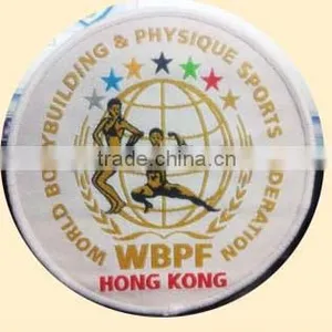 2016 Hot Selling Custon Made Woven Patch/woven Badge for Garment thumbnail-1