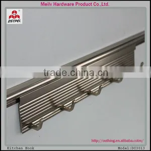 Cheapest Kitchen Aluminum Accessories/aluminum Kitchen Hanging/kitchen Rack / Kitchen Hook DC3013,with Good Quality thumbnail-1