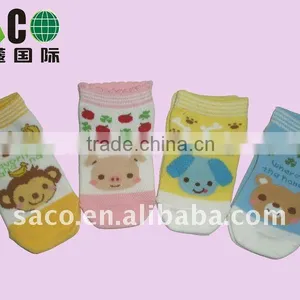 Colorful Jacquard Animal Baby Socks thumbnail-1