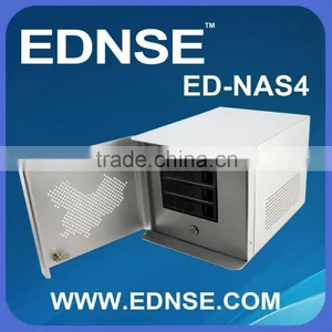 EDNSE ED-NAS4-D 4-Bay Tower NAS Server Case for Soho and Home thumbnail-1