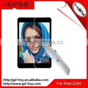 HUYSHE 2.5D Round Age 9h Premium Tempered Glass Screen Protector for Ipad 2/3/4 thumbnail-2