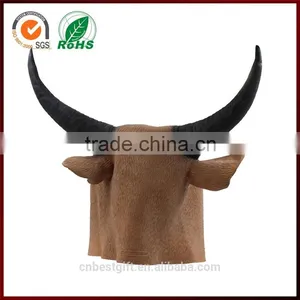 Manufacturers Full Head Rubber Animal Latex OX Bull Mask Halloween Minotaur Party Masks thumbnail-5