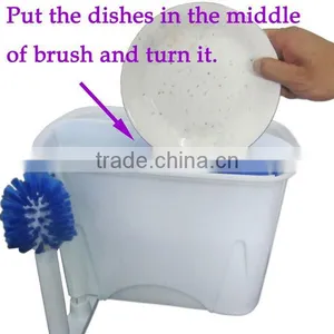 Kawachi Easy Dish Washer Wash Dishes, Cleans Forks, Spoons & Knives With Just One Swipe thumbnail-3