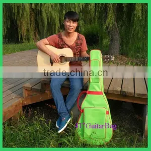 the Best Popular Customized Light Green Guitar /bass Soft Bag Made in China thumbnail-1