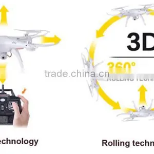 Hot Selling Product rc Quadcopter 4CH 6-axis Airplane Drone Syma X5sw thumbnail-4