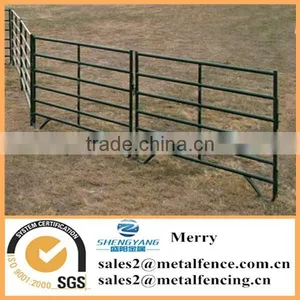 Cheap Metal Livestock Animal Farm Fence Rails Holding Yards Ranch Fence Panels thumbnail-1
