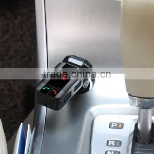 Car Handsfree Calling Usb Bluetooth fm Transmitter thumbnail-3