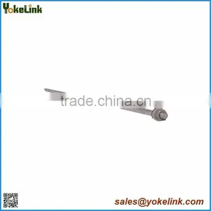 Hot Dip Galvanized Earth Spike With 2 Hex Nut thumbnail-2