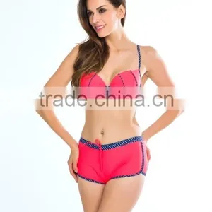 2017 Model Women High Waist Ladies Swim Wear thumbnail-4