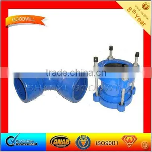 Blue Coating Flanged Socket Ductile Iron Pipe Fittings thumbnail-1