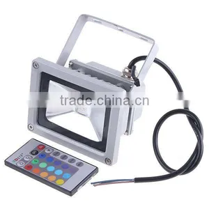 Waterproof Remote Control 10W RGB LED Flood Light 900LM thumbnail-1