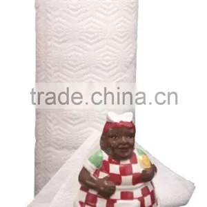 Personalized Handmade Painted Decorative Poly Resin Jemima Paper Towel Holder thumbnail-1