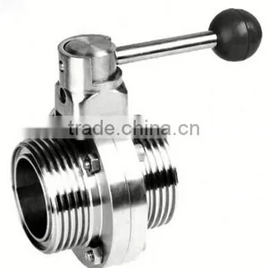 Pneumatic Butterfly Valve,wenzhou Stainless Steel Check Valve,ss316 Sanitary Butterfly Valve thumbnail-3