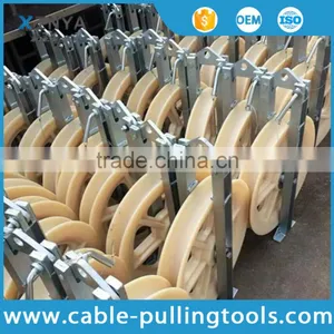 Overhead Transmission Line OPGW Stringing Pulley Blocks 660x100mm thumbnail-1
