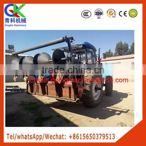 Pull Type Green Chinese Onion Chain Ditcher and Ridger thumbnail-3