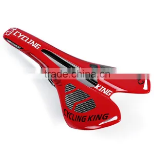 Front Seat Mat Cycling King Bicycle MTB Bike Durable 3K Full Carbon Seat Saddle For Mountain Bikes Road Bicycles 3 Colors thumbnail-2