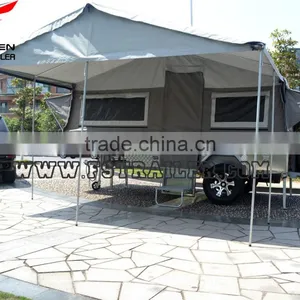 Good Quality Outdoor Trip Travel Camping Trailer thumbnail-1