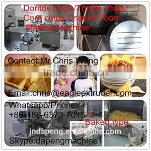 Doritos Tortilla Making Machine, Corn Chips Production Line thumbnail-4