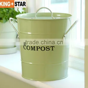 3 Litre Sage Compost Pail thumbnail-4