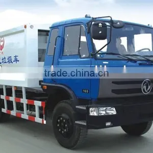 Dongfeng 4X4 Right Hand Garbage Compactor Truck thumbnail-1