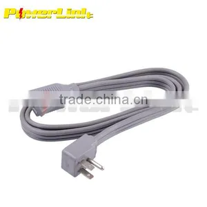 H70312 PowerLink Cable 08-PTAC1603 16/3 Vinyl Extension Cord, Grey, 3-Foot thumbnail-1