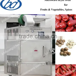 Industrial Microwave Cabinet Fruits Dryer/ Microwave Fruits Drying Machine/ Microwave Frutis Tray Dryer thumbnail-1