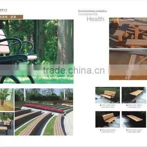 2015 Modern Park Chair of Wpc! Beautiful Looking Wpc Chair/high Quality Wpc Seat!! thumbnail-6