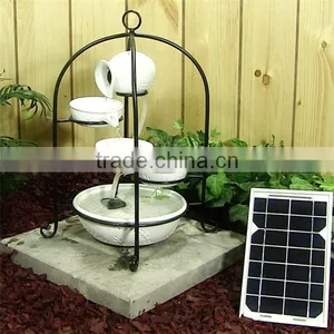 Hotsale Birdcage Solar Garden Decorative Water Fountains thumbnail-2