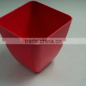 Bamboo Fiber Material Eco-friendly Recycled Flower Garden Pot thumbnail-6