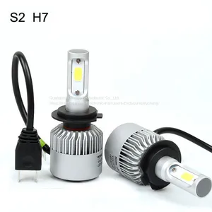 2017 New Products 9-32V S2 H7 Cob Led Car Headlight High/low 72w 8000lm 2.5a Led Car Headlight thumbnail-3