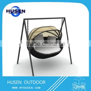 New Design Outdoor Wicker Cheap Bed thumbnail-1