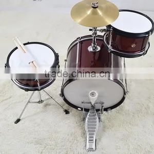 3- Piece Children Drum Set in Red With Throne thumbnail-2