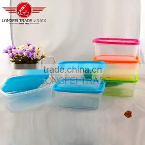 5pcs Rectangle Plastic Container Box Sets thumbnail-1