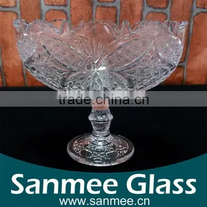 Good Quality Low Price Clear Glass Bowl Shallow Glass Bowl thumbnail-1