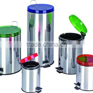 Stainless Steel Trash Can thumbnail-1