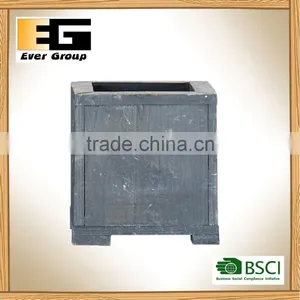 Grey Drawer Shape Planting/Decoration Wooden Garden Planters thumbnail-4