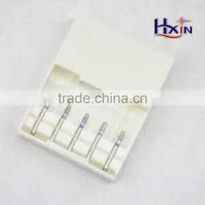 Diamond Dental Bur 5pcs in Plastic Box thumbnail-1