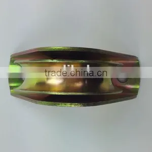 3 Inch Sliding Gate Pulley Diameter 78mm Thickness 20mm Bearing 6203RS Groove "U" With Outer Support ITEM:820PCR thumbnail-3