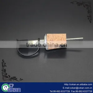 CK-KT695 Hot Selling Food Grade Plastic/Metal Champagne Pourer /Wine Bottle Pourer For Wine, Cocktail, Vodka thumbnail-4