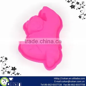 Baking Cake Tool Panda Shape Silicone Molds CK-SL518-6 thumbnail-1