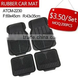 2017 Hot Sale High Quality Universal Rubber Car Mat thumbnail-1