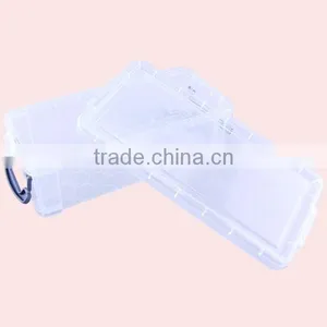 2016 New Clear Large Plastic Storage Container With Handle thumbnail-5