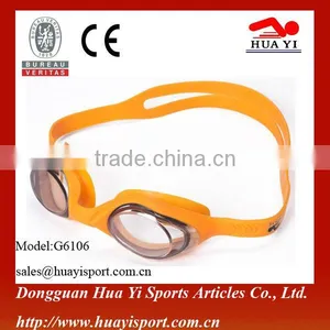 Silicone Gaskets Soft Headstrap Waterproof Swimming Goggles thumbnail-5
