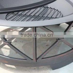 Round Firepit Firebowl Hot Firepit Portable Firepit thumbnail-5