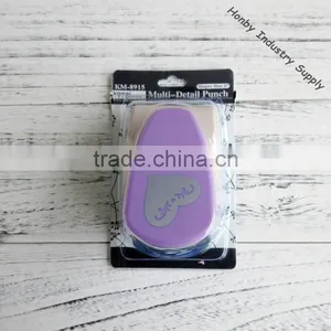 11.2*7.5*9.9cm ABS Plastic And Alloy Colorful Paper Craft Punch For Scrapbooking thumbnail-1